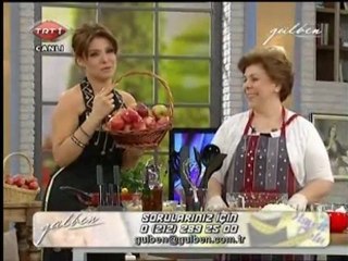 GÜLBEN - Sema Tartan'dan Elma ile Reçel ve Turta Tarifi 29.04.11