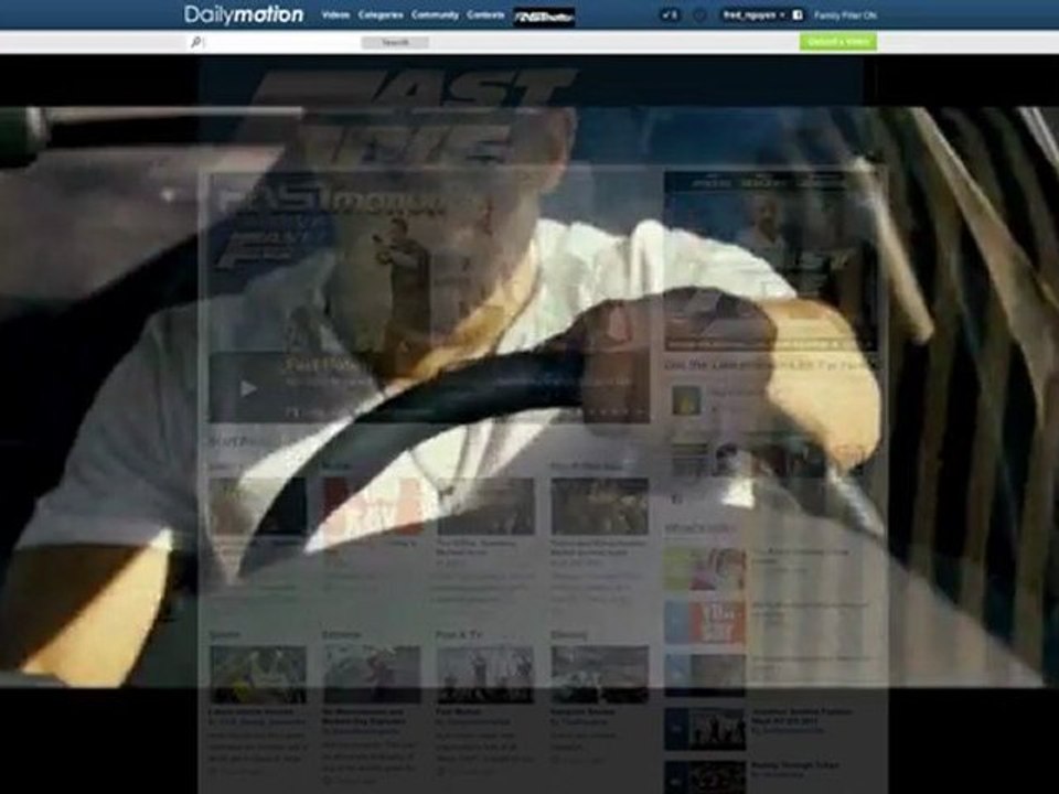 Fast Five Full page video skin