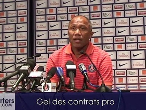 PSG-VA : Conférence de presse d'Antoine Kombouaré