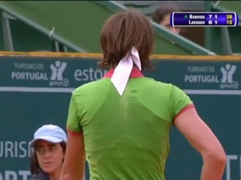 Estoril - Barrois schlägt Larsson