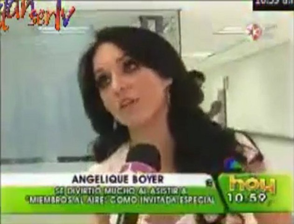 Angelique Boyer habla de Telesa, Rulli y Güero Castro
