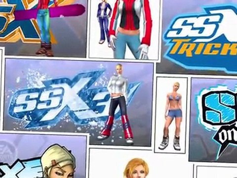 SSX - Carnet des développeurs sur les personnages