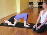 How to Do Yoga Bridge Pose Variation 2 Pose - Women's Fitness