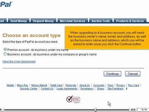 Upgrade your personal account to premier or business account by VodaHost.com web hosting