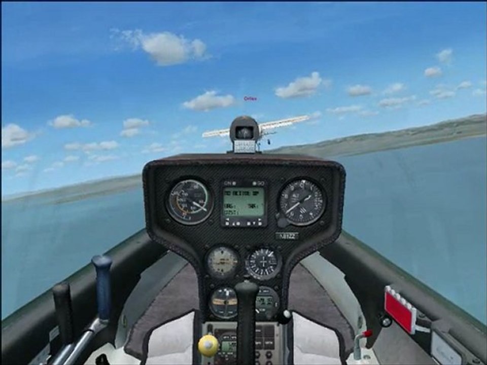 Taking off a sail plane in Flight Simulator X