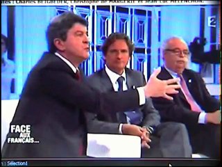 Jean-Luc Mélenchon sur France 2 dans l'émission "Face aux Français"  le 27/04/2011
