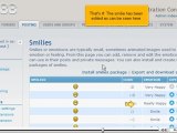 Manage smilies in phpBB by VodaHost.com web hosting