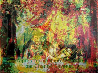 le dejeûner sur l'herbe;à la manière de..?