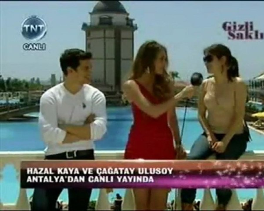 Tnt Gizli Saklı Hazal Kaya Çağatay Ulusoy 2.Antalya TV Ödülleri