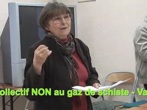 Gaz de schiste - la banderole passe à Brignoles