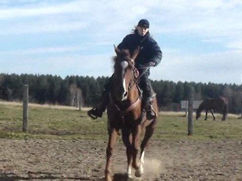 Moi et ma jument Easy :)