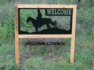 OUTDOOR SIGNS FOR YOUR HOME OR CABIN $160