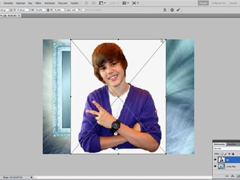 Photoshop Dersleri|Perfect Design - Fona Resim Ekleme (Hakları saklıdır alınamaz kullanılamaz)