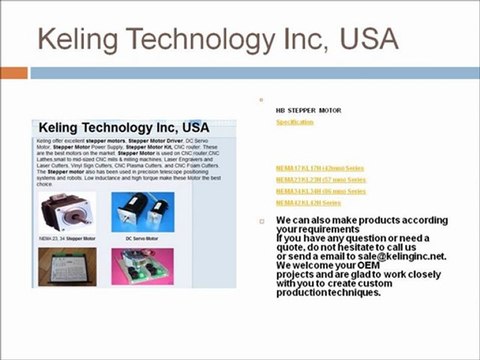 Keling Stepper Motor