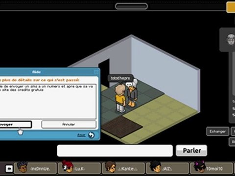 Propoze code de credits habbo arnaque!