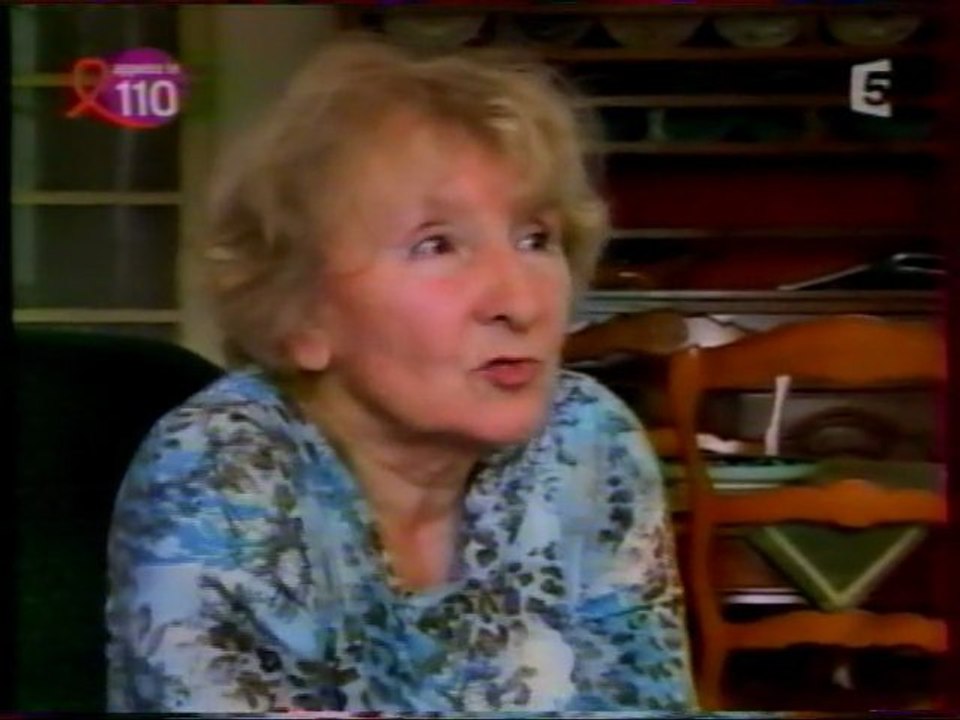 Marcelle parle à la télé