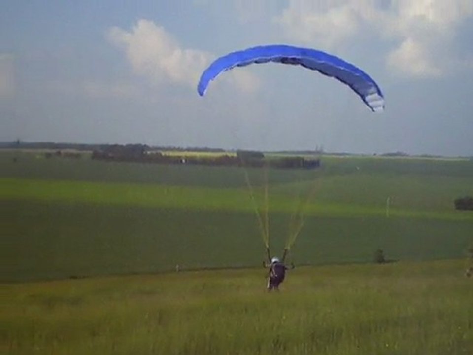 parapente gonflage axel a DOUE