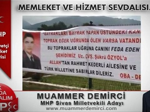 Sivas Milletvekili adayı Mummar demirci tanıtım