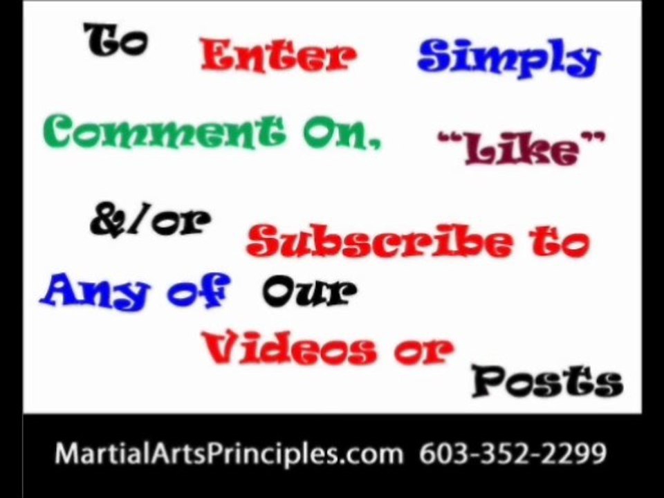 Adult Martial Arts Lessons. Martial Arts Principles