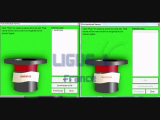 Tirage au sort des clubs du mode carrière