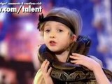 Olivia Binfield with Snake doing Poetry - Britain's Got Talent