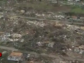 Raw Video: Aerials Show Tuscaloosa Devastation