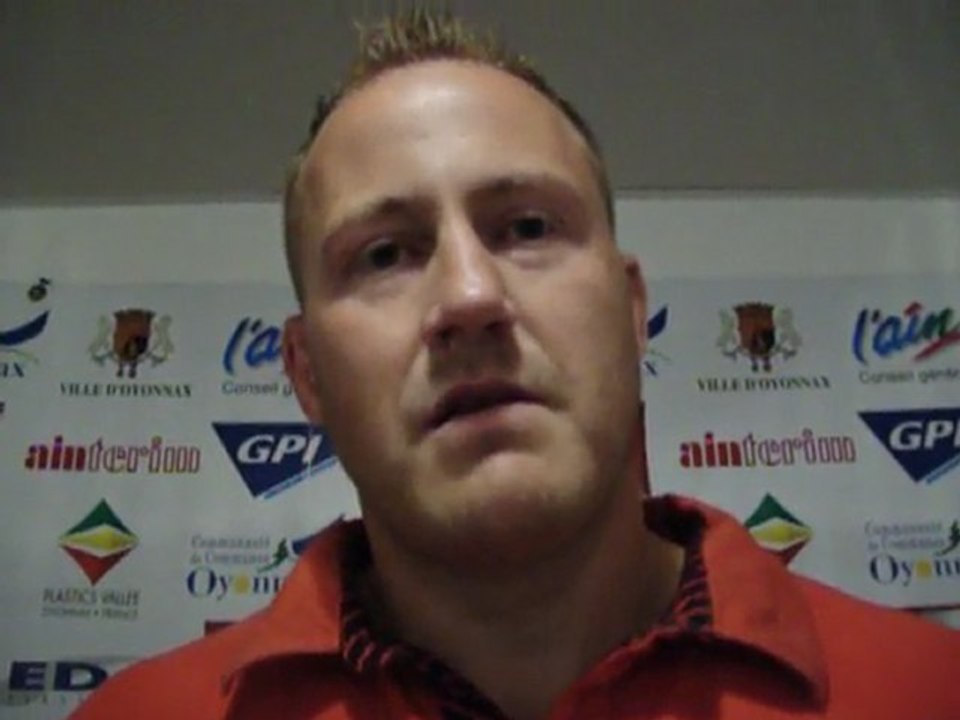 Interview Naude Beukes Apres USO / Aix en Provence 2010 / 2011 PRO D2