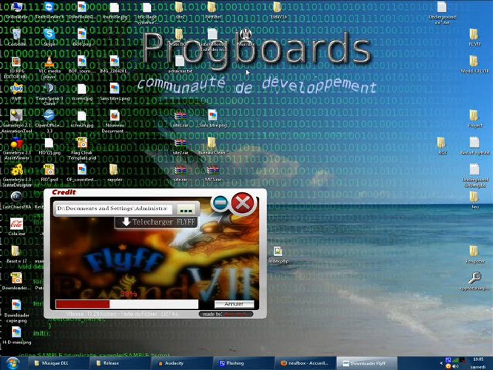 Downloader FlyFF - Dave Devils - C# - Underground-FlyFF