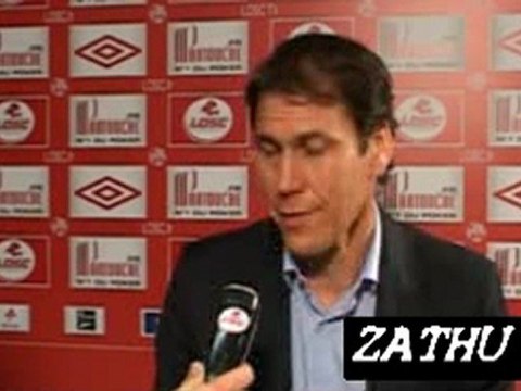 [ LILLE 5 ARLES AVIGNON 0 ] Retour avec Rudi Garcia sur la victoire .