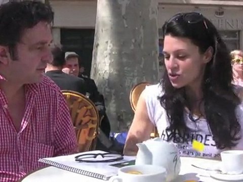 Vanessa Liautey forget Marylin ITW Bruno Tackels Hybrides#3 Montpellier 2011