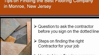 Monroe New Jersey's Best Flooring Contractors