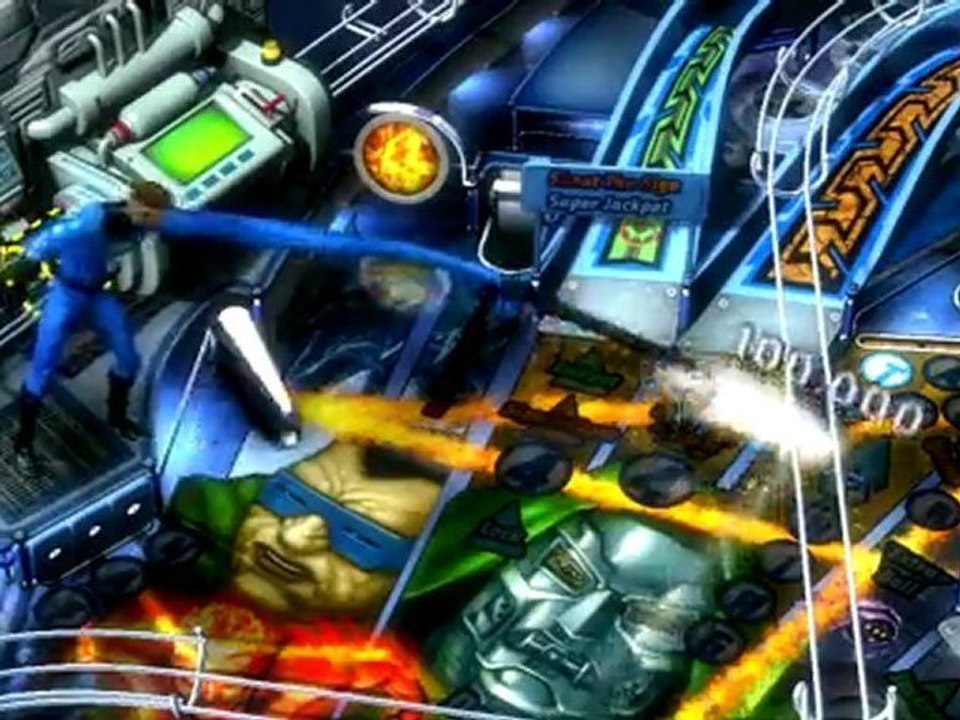 [XBLA] Pinball FX2_Table 'Les 4 Fantastiques'
