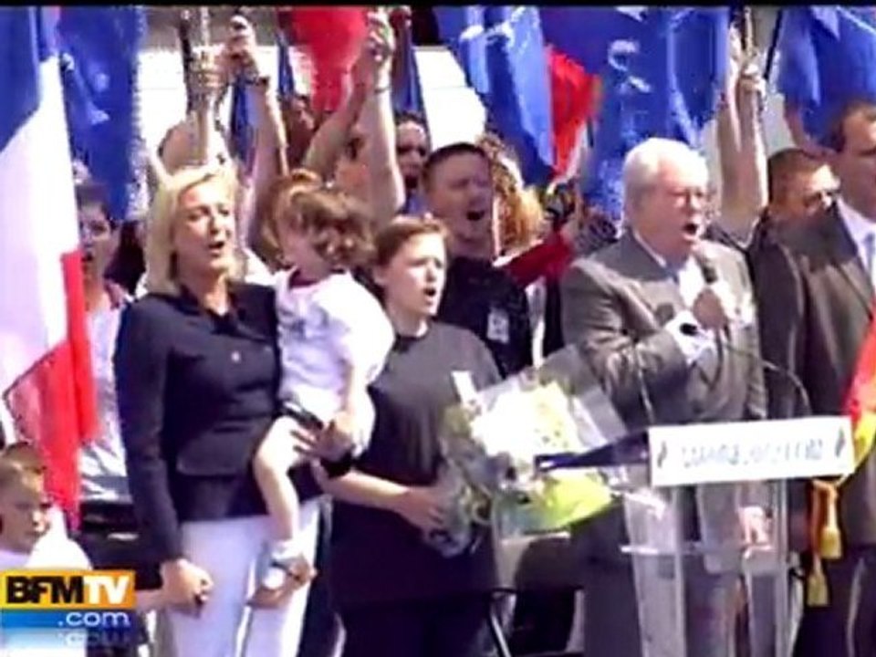 Premier défilé du 1er mai pour Marine Le Pen