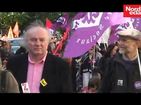 Défilé du 1 er mai à Lille : paroles de militants