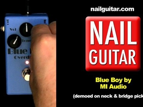 Blue Boy Overdrive Guitar Pedal Demo - MI Audio