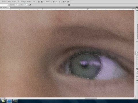 Changer la couleur des yeux avec Photoshop