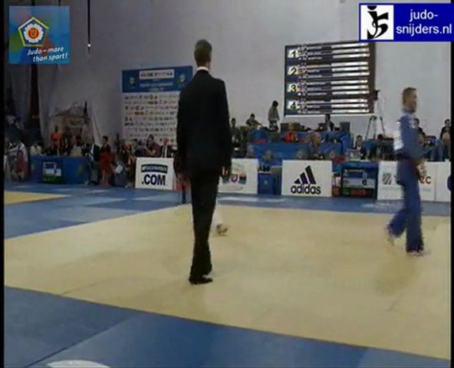 Judo 2011 EC Istanbul: Benjamin Darbelet (FRA) - Ambako Avaliani (GEO) [-73kg]