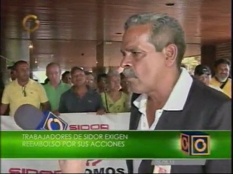 Accionistas de Sidor piden reembolso de sus acciones