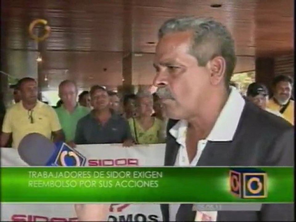 Accionistas de Sidor piden reembolso de sus acciones