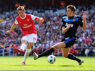 Arsenal 1-0 Manchester United Ramsey great-strike
