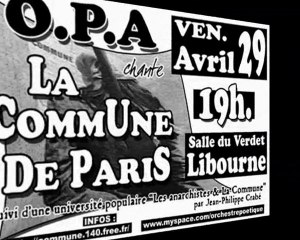 "Peuple de France" - O.P.A chante La Commune - Impro 4