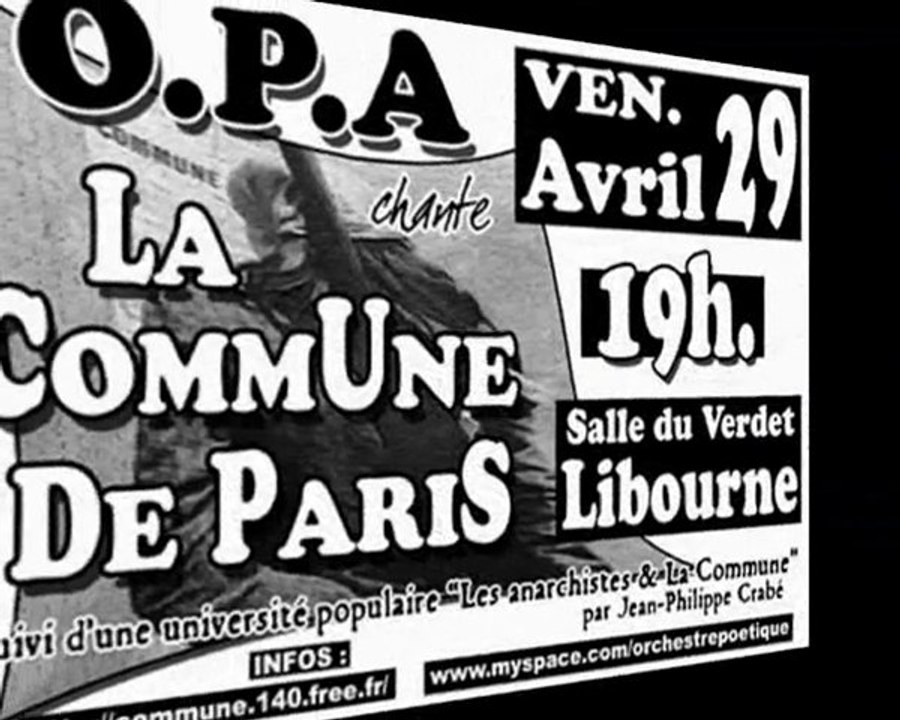 "Peuple de France" - O.P.A chante La Commune - Impro 4