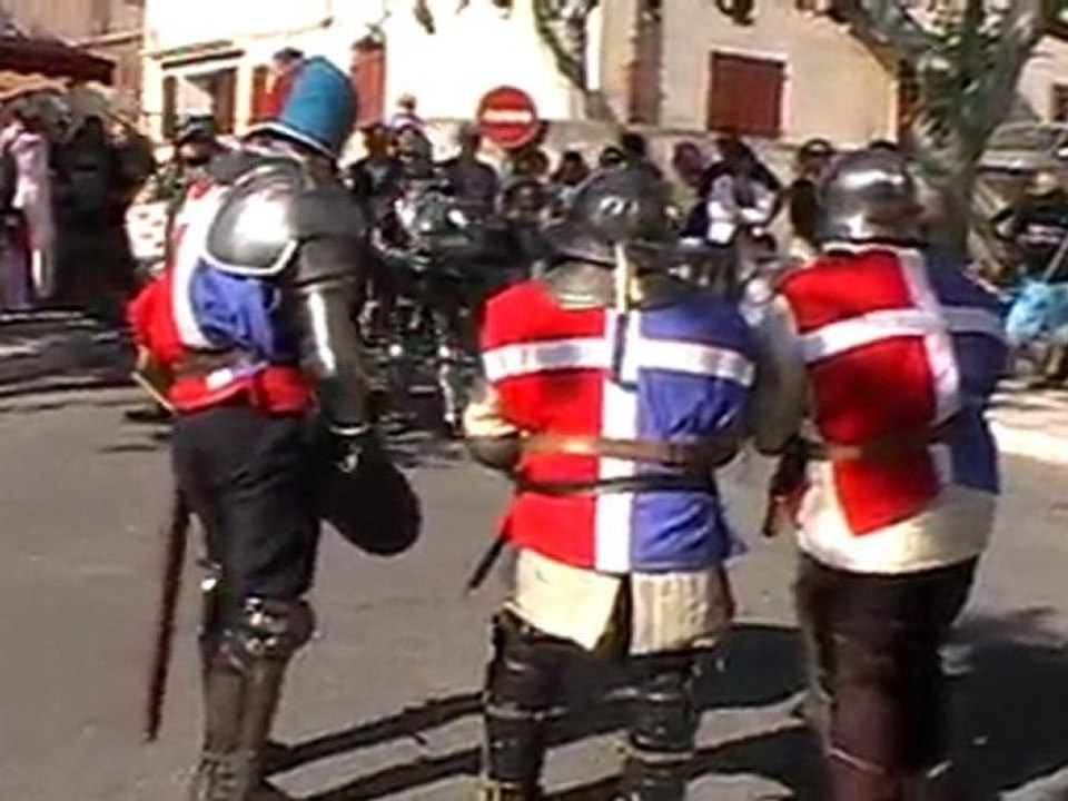 Mêlée aux médiévales de Vitrolles 2011