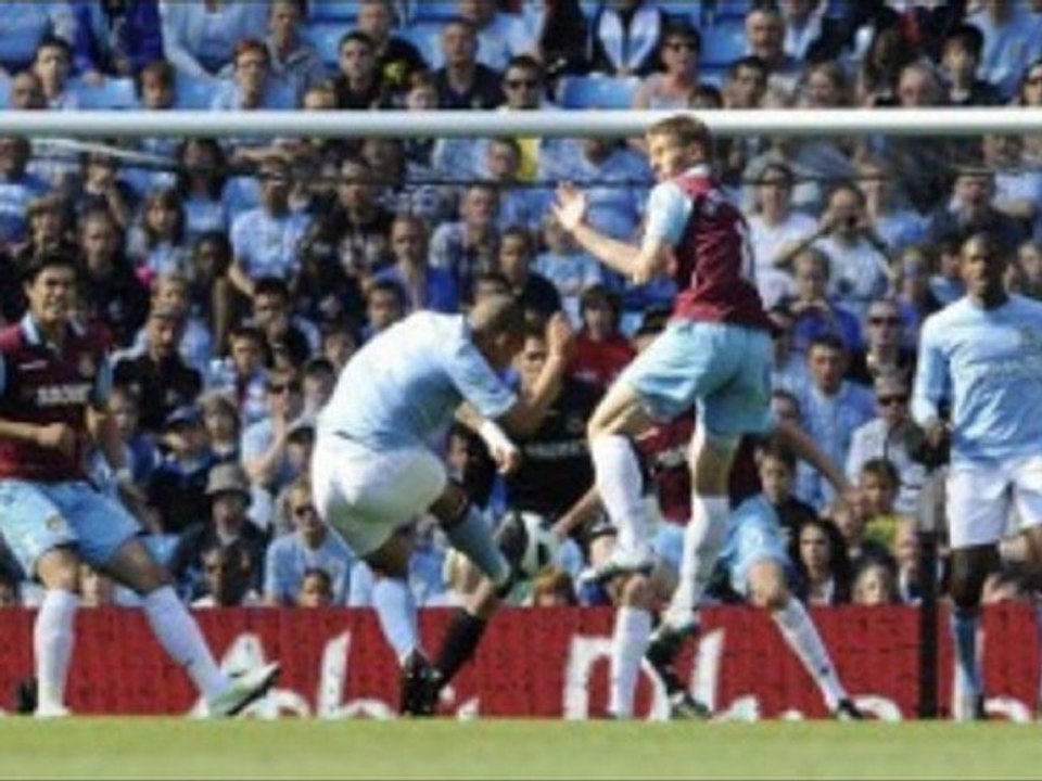 Manchester City 2-1 Westham De Jong Superb-strike