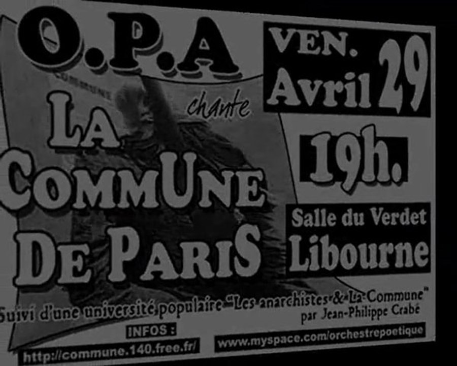 "C'est grand bonheur" - O.P.A chante La Commune - Impro 6