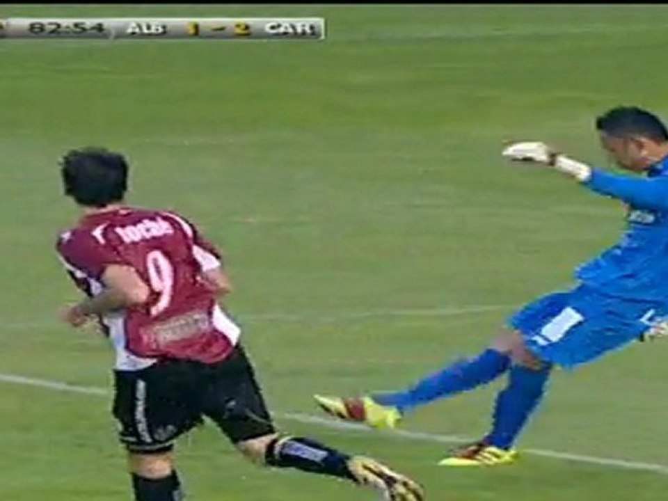 CMT. Liga Adelante 10-11: Albacete 1-2 Cartagena. Polémica cánticos