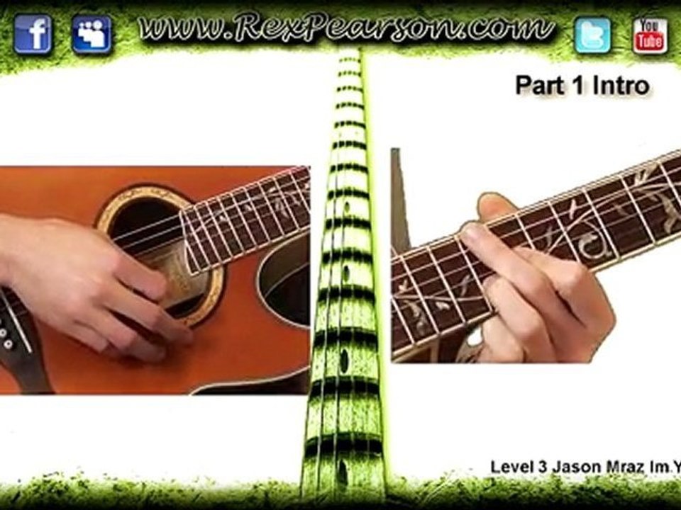 Jason Mraz im yours guitar lesson part 1