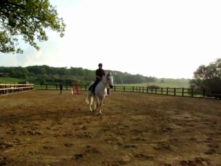 Marine au saut avec Pablo