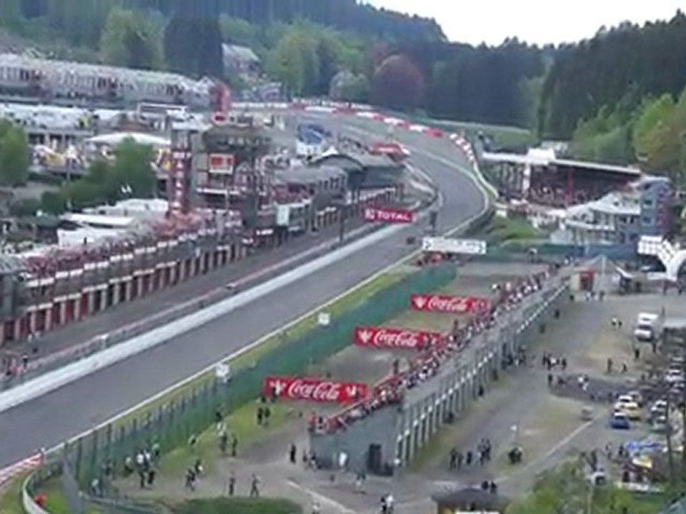 Bruno Senna dans le Raidillon