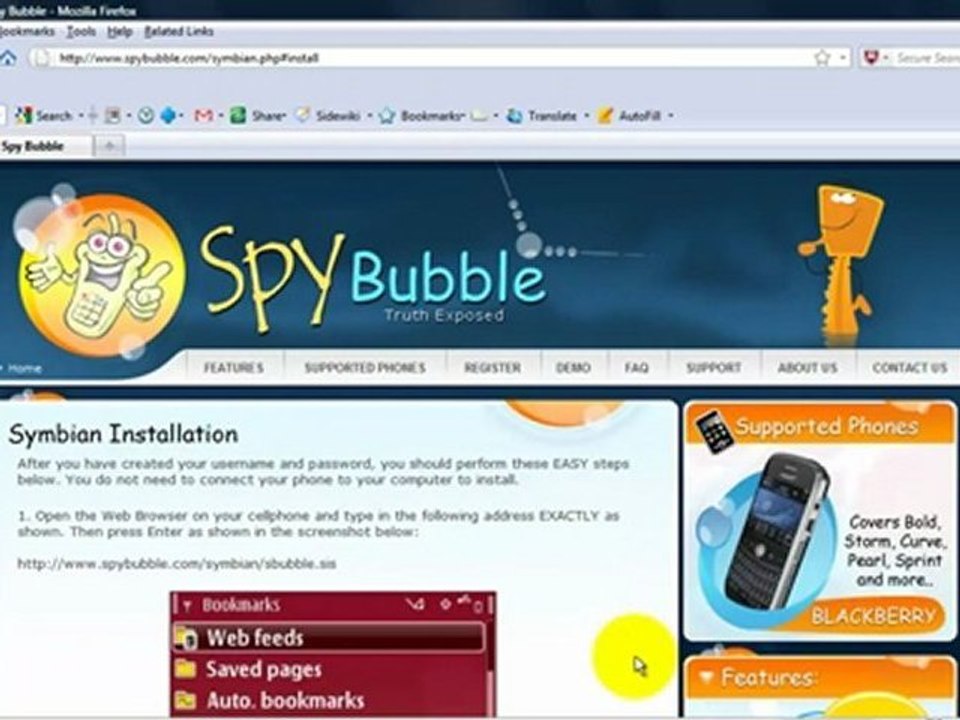 SpyBubble, como espiar celulares / Moviles Setup